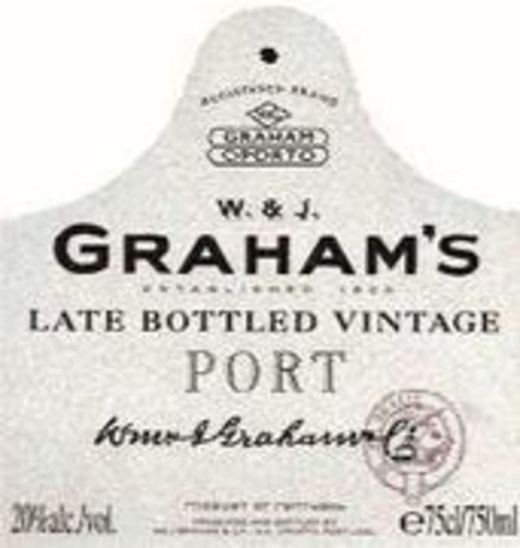 Graham's Late Bottled Vintage 1992 Front Label