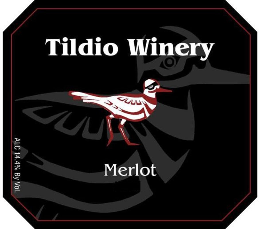 Tildio Winery Merlot 2007 Front Label