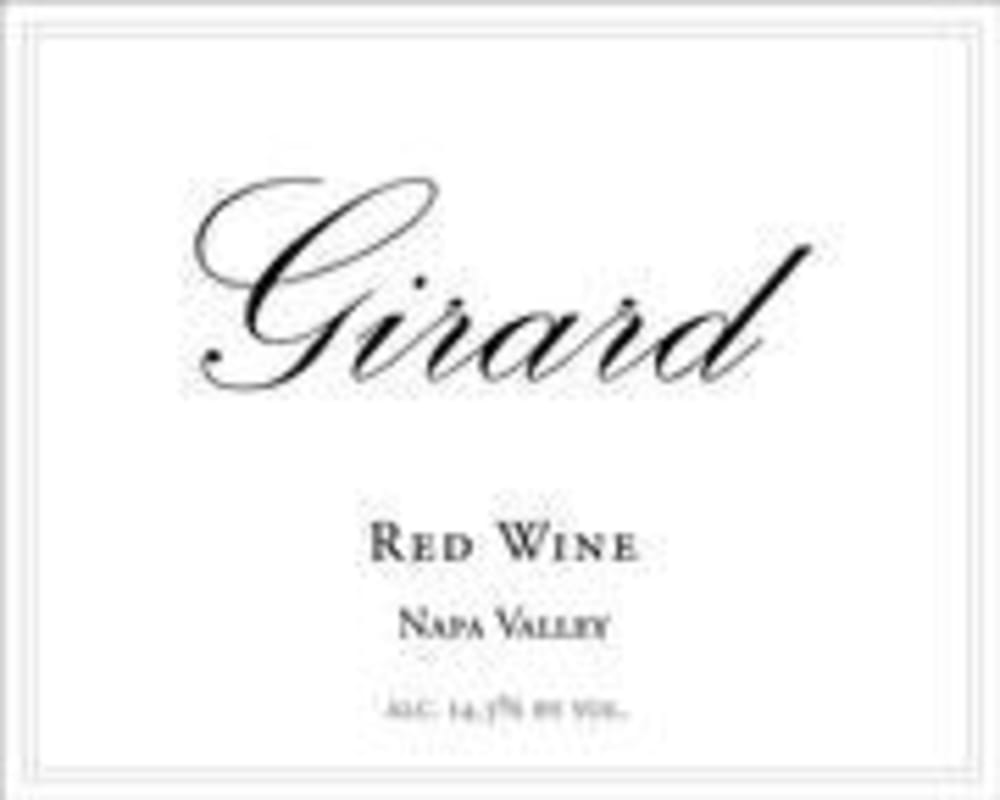 Girard Napa Red 2000 Front Label