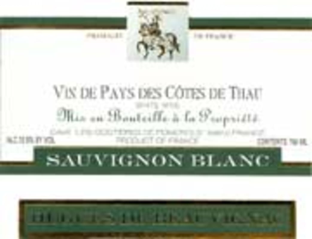 Hugues Beaulieu Cave de Pomerol Sauvignon Blanc 2002 Front Label