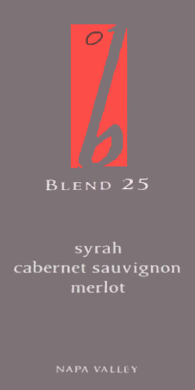 B Cellars Blend 25 2008 Front Label