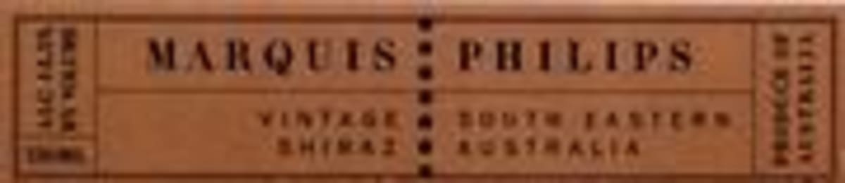 Marquis Philips Shiraz 2002 Front Label