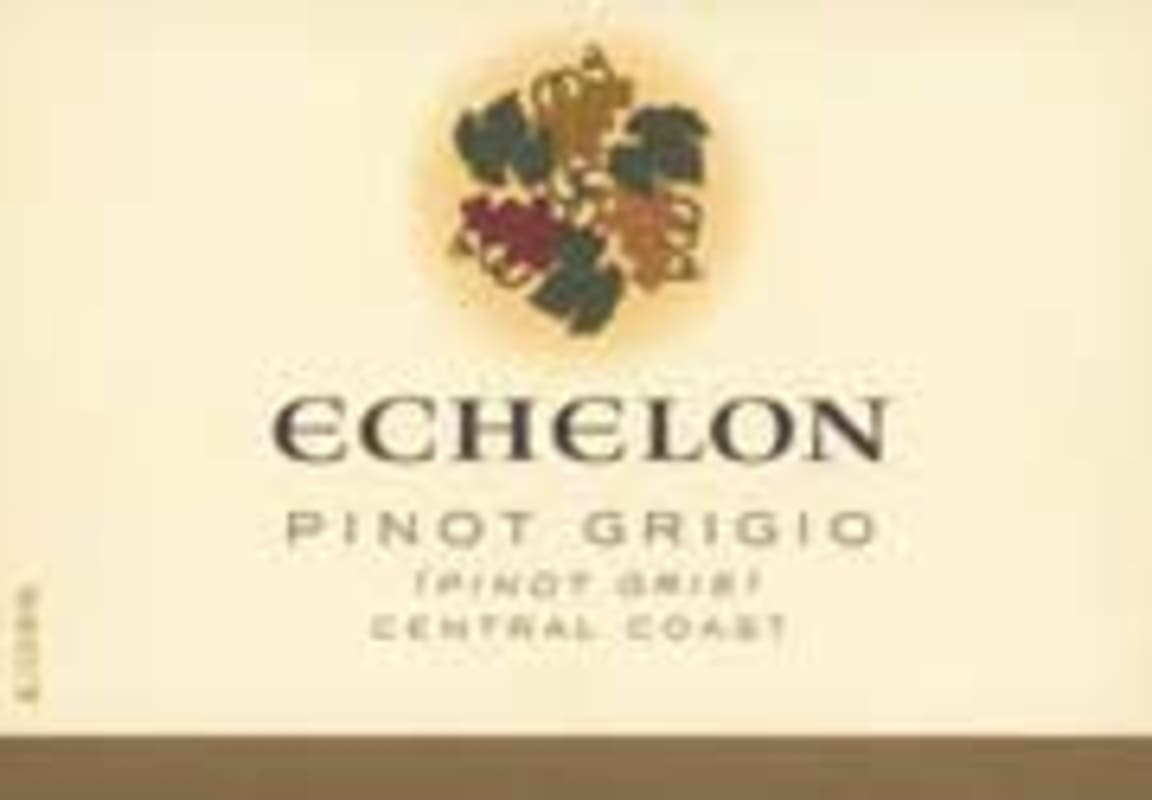 Echelon Pinot Grigio 2002 Front Label