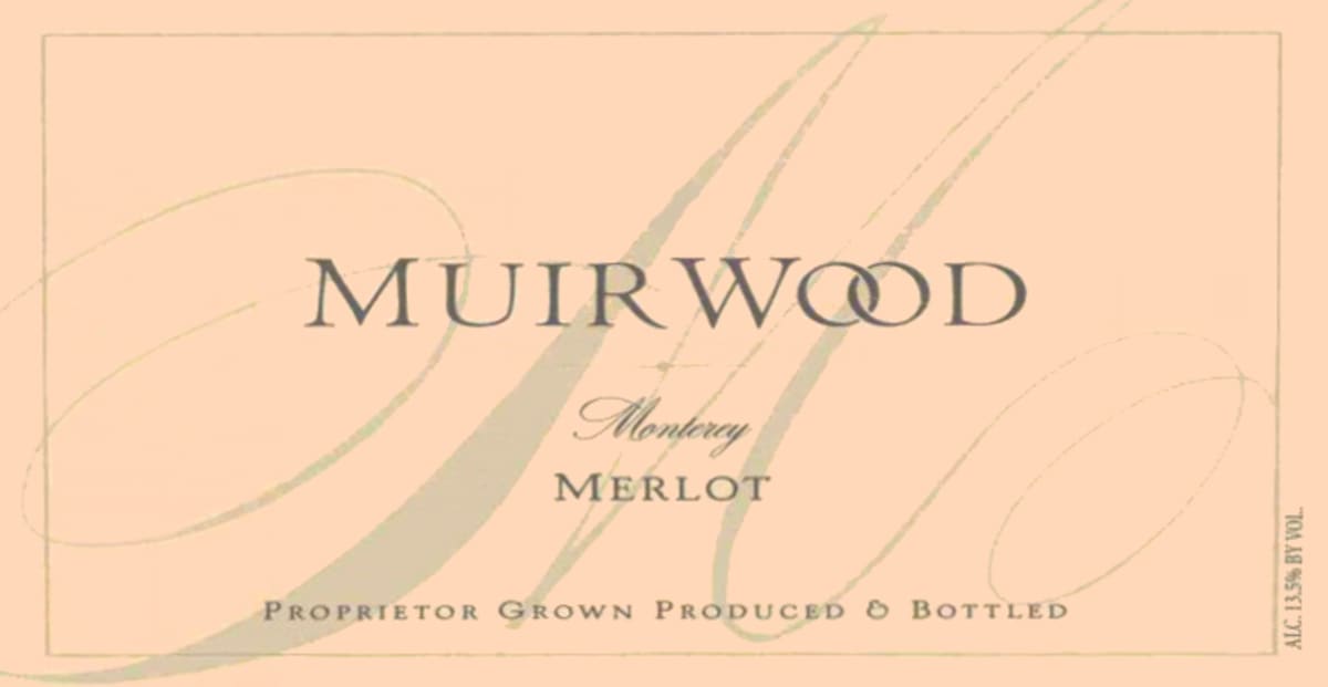 Muirwood Vineyards Merlot 2009 Front Label