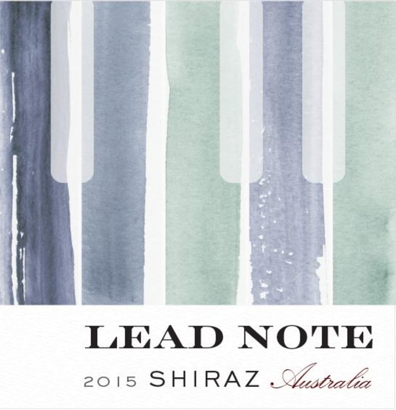 Hemispheres Lead Note Shiraz 2015 Front Label