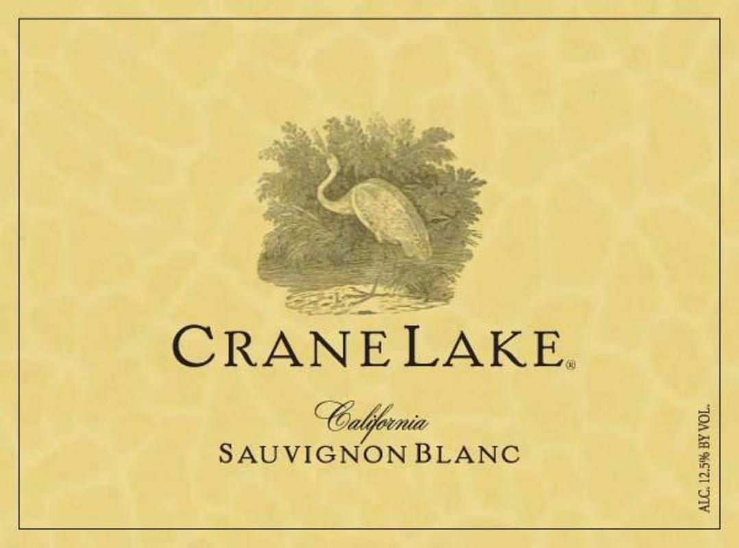 Crane Lake Cellars Sauvignon Blanc 2015 Front Label