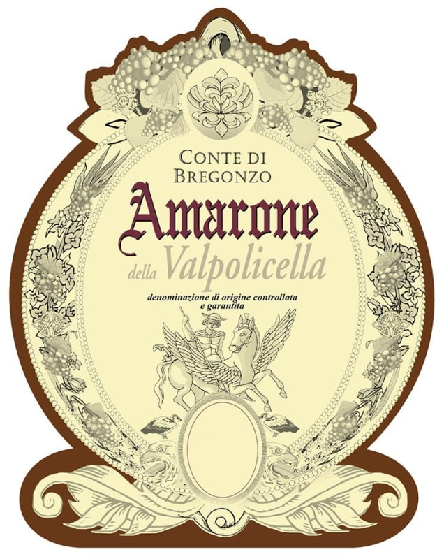 Conte di Bregonzo Amarone della Valpolicella 2013 Front Label