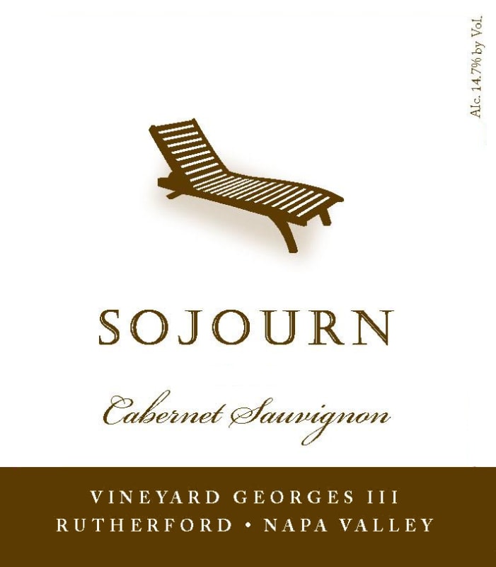 Sojourn 'Beckstoffer Georges III Vineyard' Cabernet Sauvignon 2010 Front Label