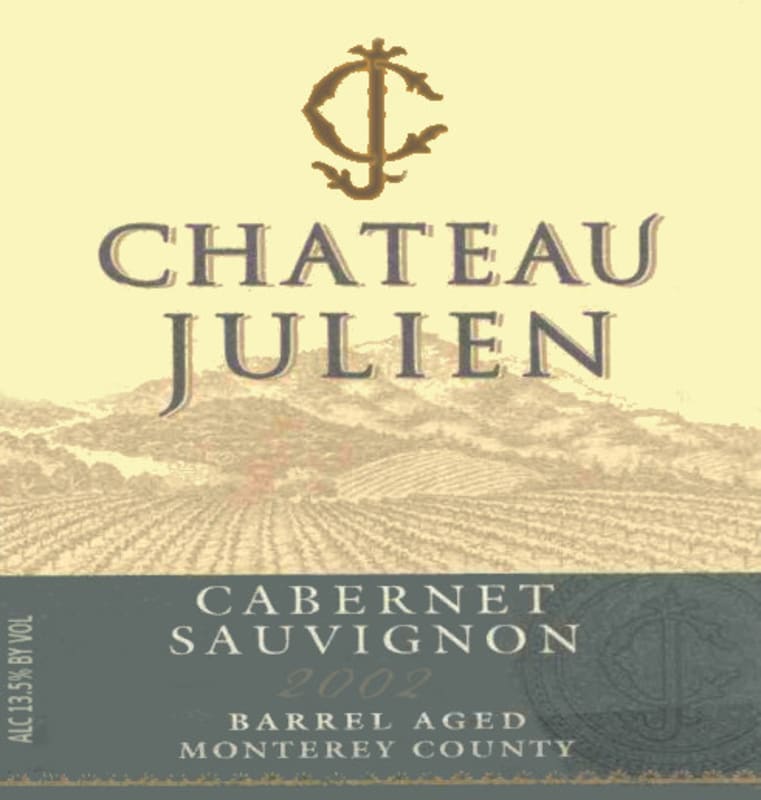 Chateau Julien Cabernet Sauvignon 2002 Front Label