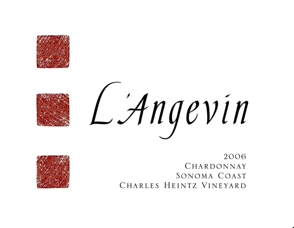 L'Angevin Wines Charles Heintz Vineyard Chardonnay 2006 Front Label