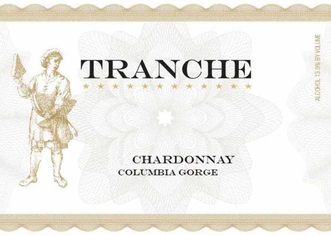 Tranche Cellars Chardonnay 2013 Front Label