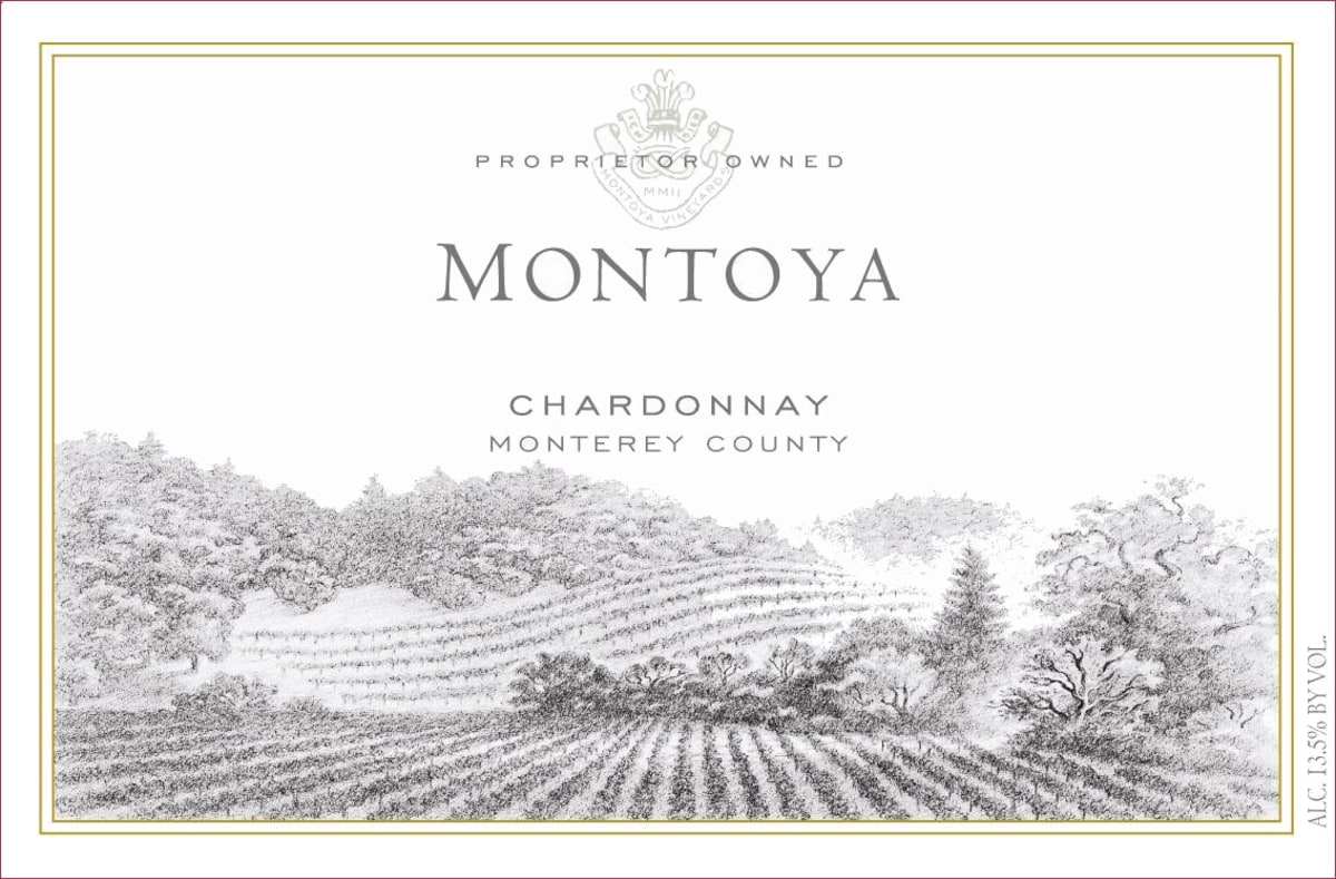 Montoya Chardonnay 2010 Front Label