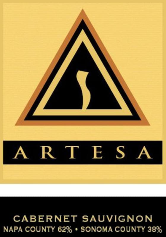 Artesa Cabernet Sauvignon 2012 Front Label