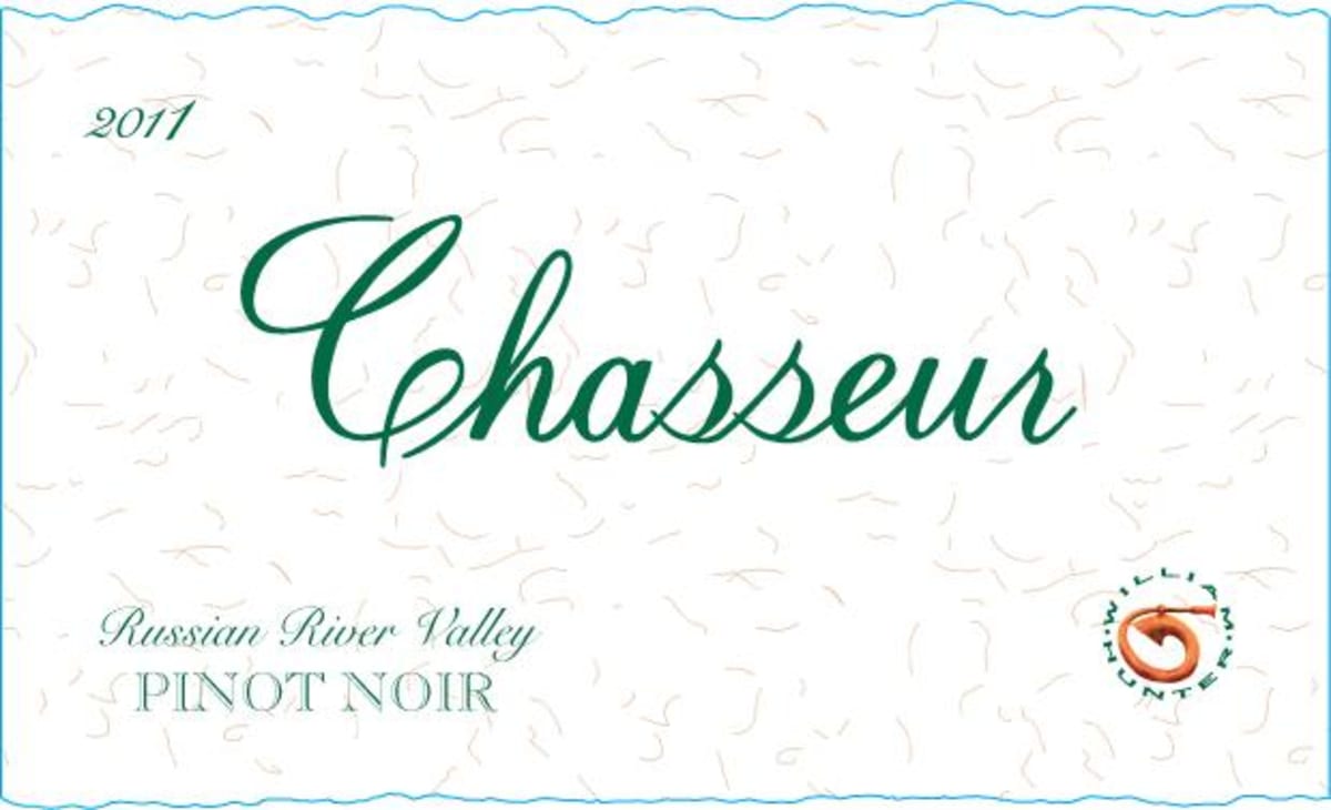 Chasseur Russian River Valley Pinot Noir 2011 Front Label