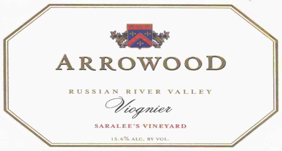 Arrowood Saralee's Vineyard Viognier 2005 Front Label