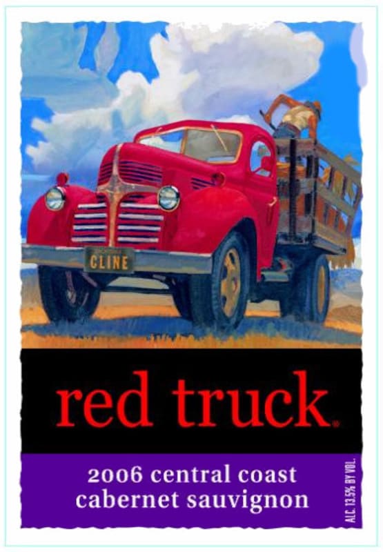 Red Truck Winery Cabernet Sauvignon 2006 Front Label