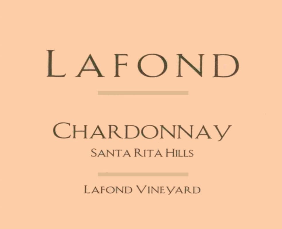 Lafond Lafond Vineyard Chardonnay 2006 Front Label