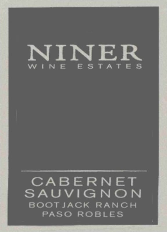 Niner Bootjack Ranch Cabernet Sauvignon 2007 Front Label