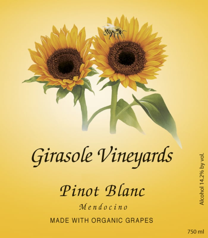 Girasole Vineyards Pinot Blanc 2006 Front Label