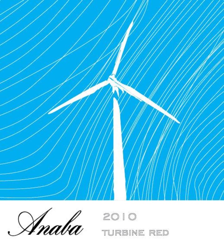 Anaba Turbine Red 2010 Front Label