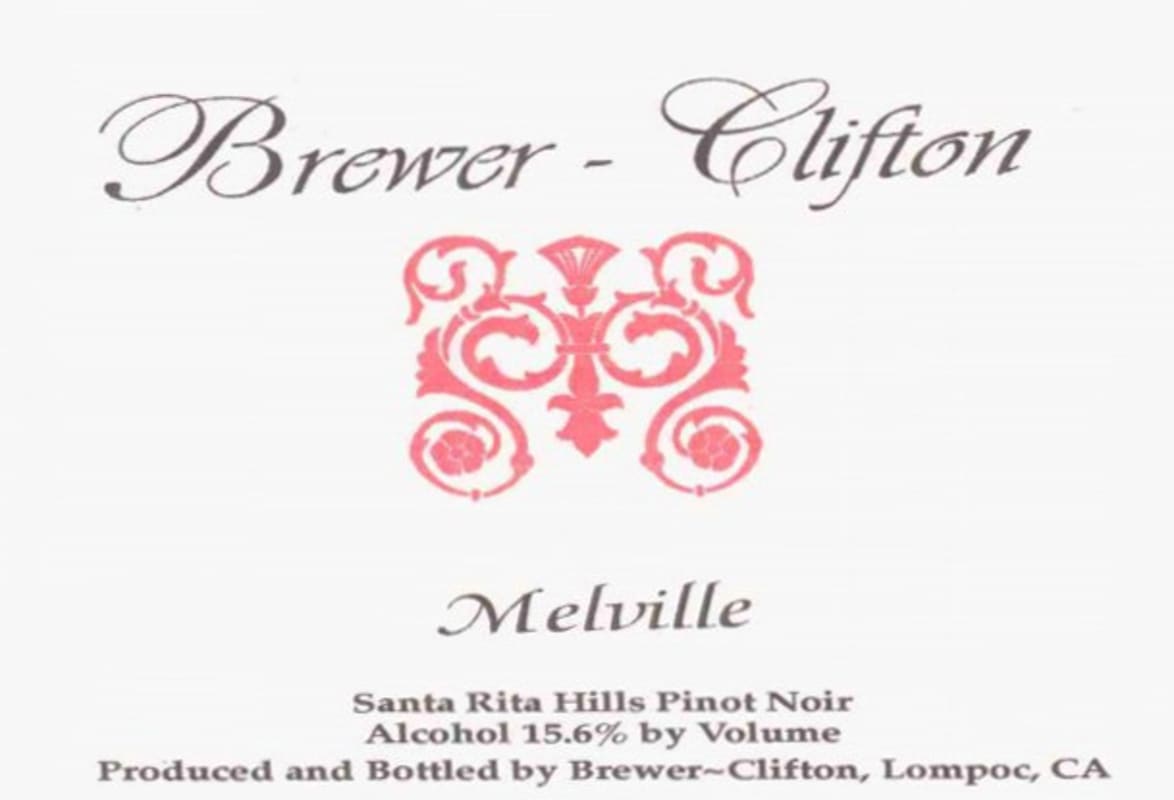 Brewer-Clifton Melville Pinot Noir 2006 Front Label