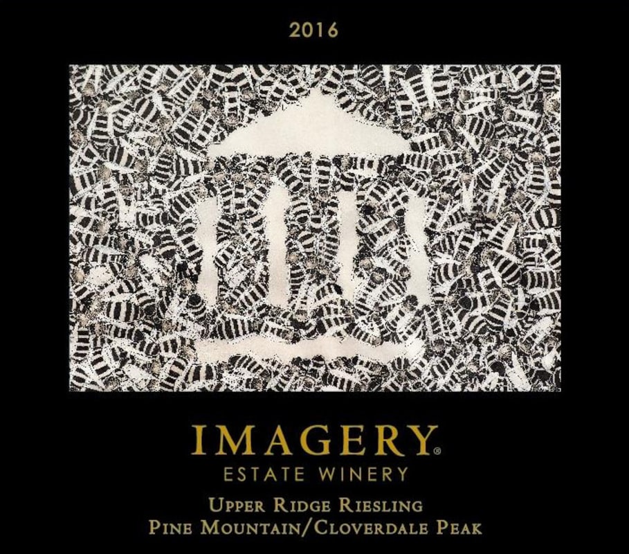 Imagery Estate Winery Upper Ridge Riesling 2016 Front Label