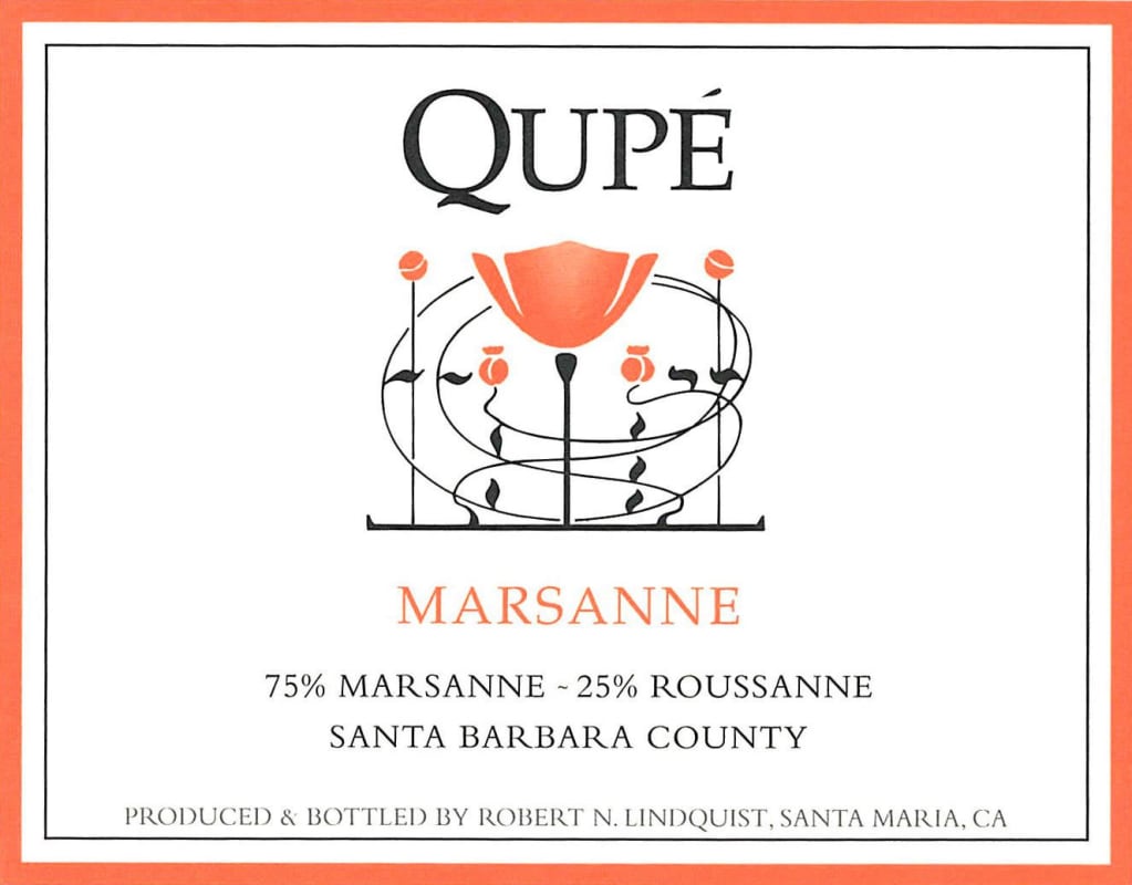 Qupe Marsanne 2013 Front Label