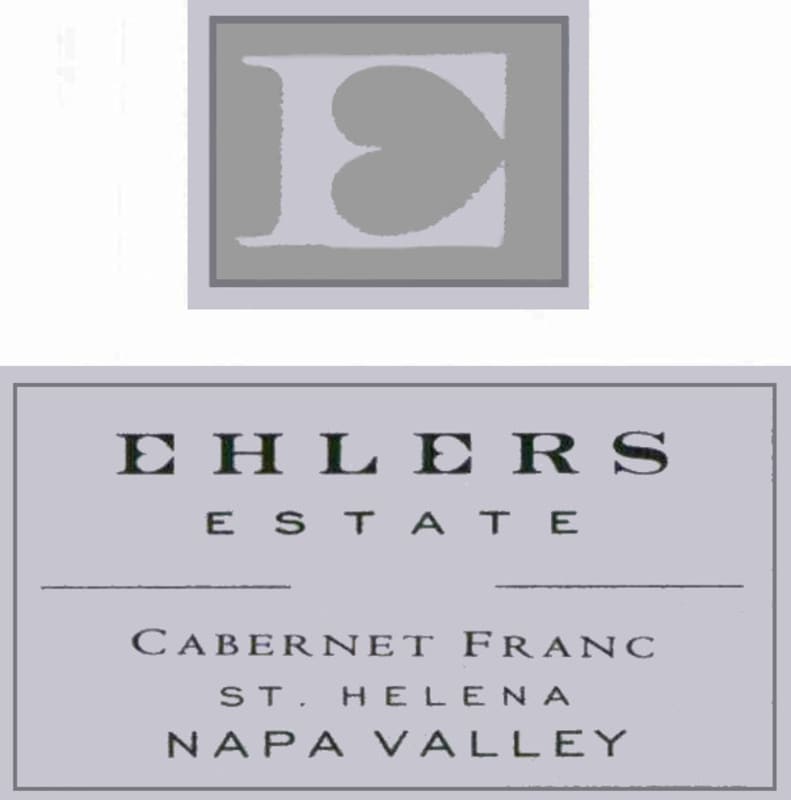 Ehlers Estate Cabernet Franc 2010 Front Label