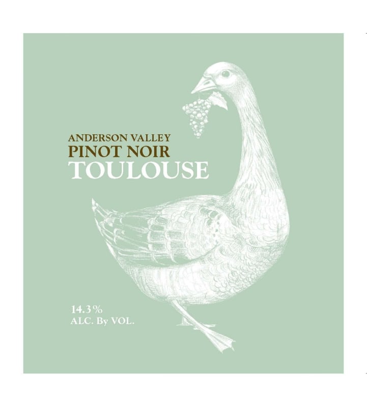 Toulouse Vineyards Pinot Noir 2011 Front Label