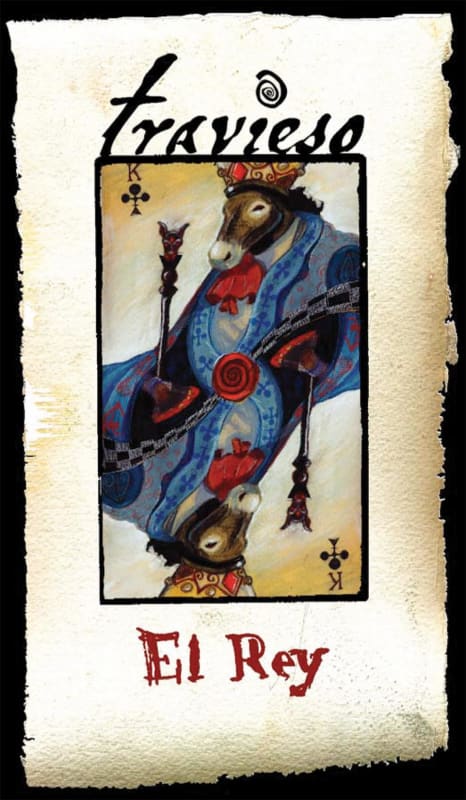 Travieso Winery El Rey Louvau Vineyard Cabernet Sauvignon 2003 Front Label
