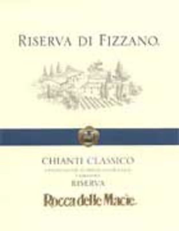 Rocca delle Macie Chianti Classico Fizzano Riserva 1999 Front Label