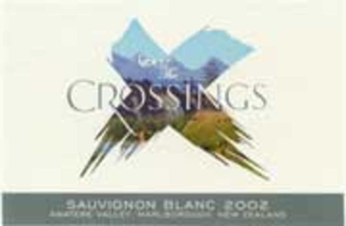 The Crossings Sauvignon Blanc 2002 Front Label