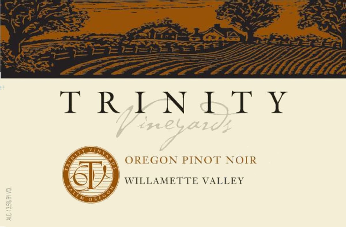 Trinity Vineyards Pinot Noir 2009 Front Label