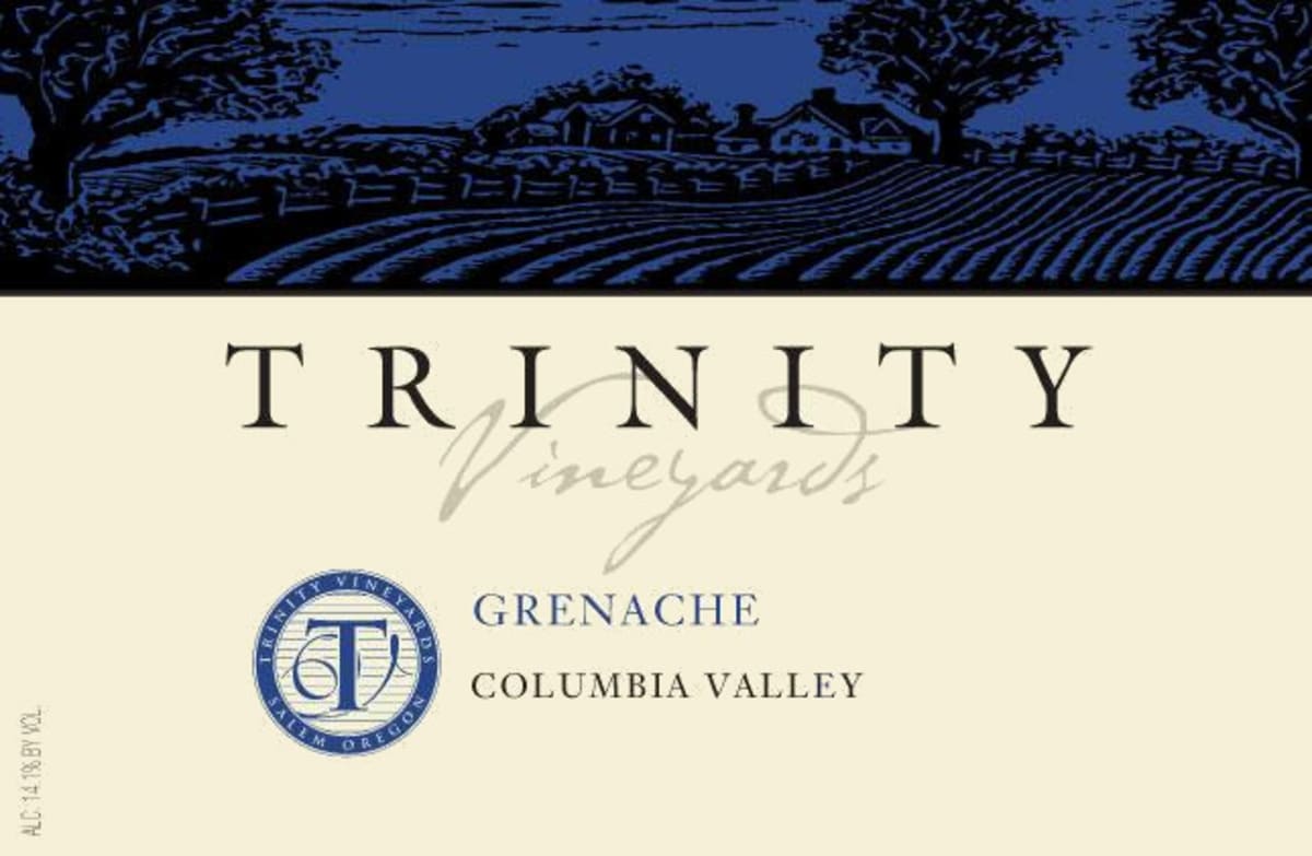 Trinity Vineyards Grenache 2013 Front Label