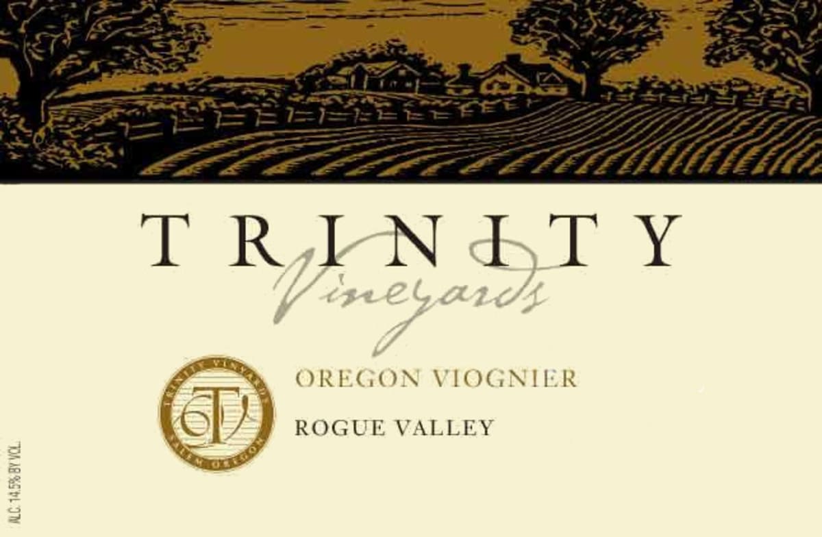 Trinity Vineyards Viognier 2013 Front Label