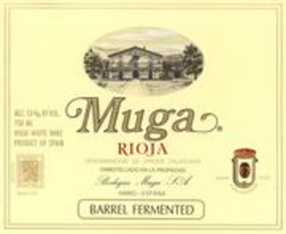 Bodegas Muga Blanco 2002 Front Label