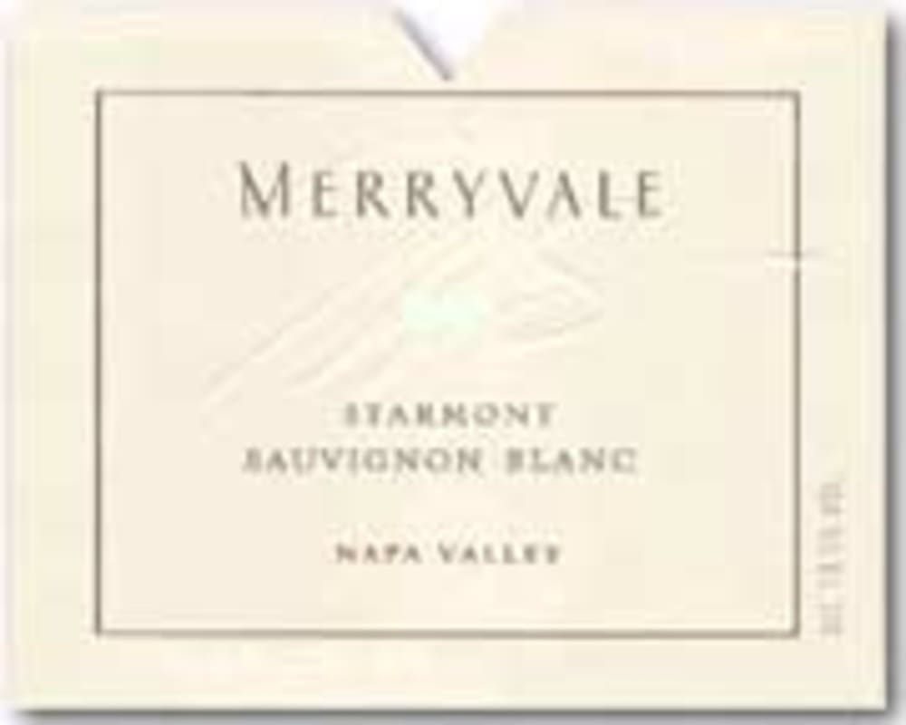 Starmont Sauvignon Blanc 2001 Front Label