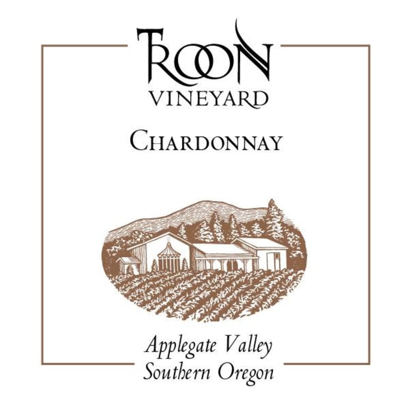 Troon Vineyard Chardonnay 2012 Front Label