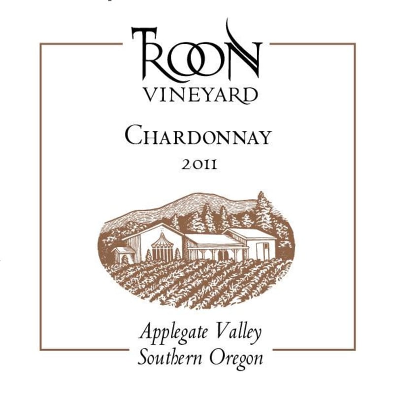 Troon Vineyard Chardonnay 2011 Front Label