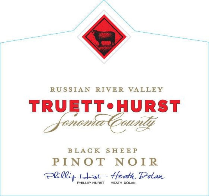 Truett Hurst Black Sheep Pinot Noir 2014 Front Label