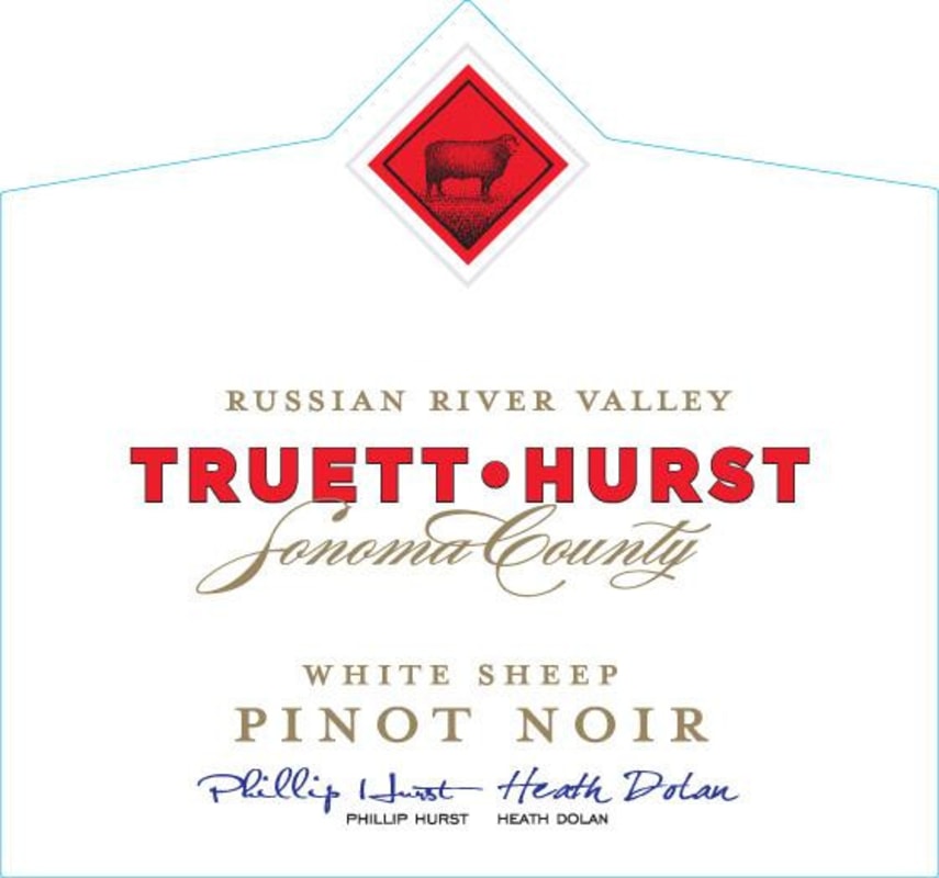 Truett Hurst White Sheep Pinot Noir 2011 Front Label