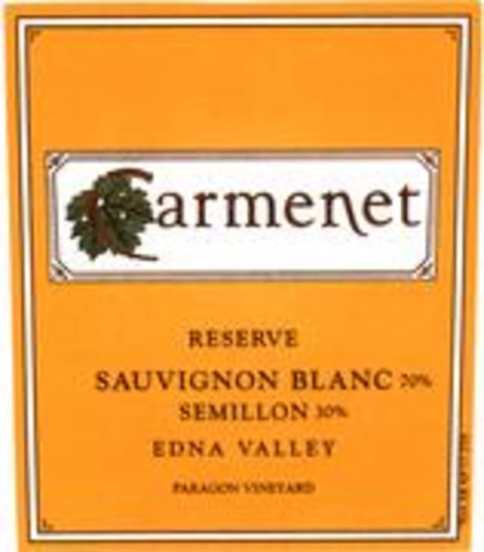 Dynamite Vineyards Reserve Sauvignon Blanc 1998 Front Label