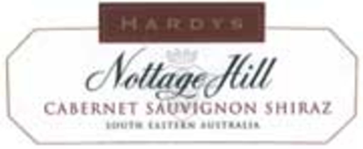 Hardys Nottage Hill Cabernet Shiraz 2001 Front Label