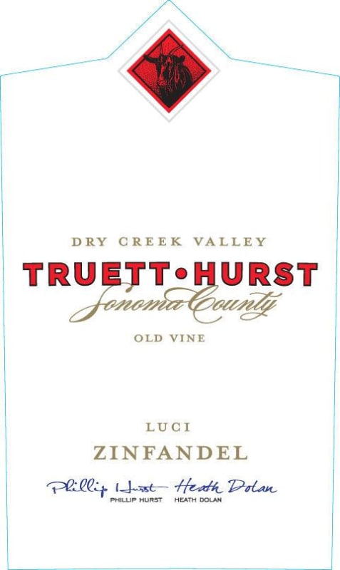 Truett Hurst Luci Zinfandel 2014 Front Label