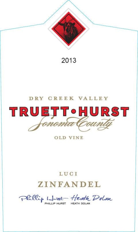 Truett Hurst Luci Zinfandel 2013 Front Label