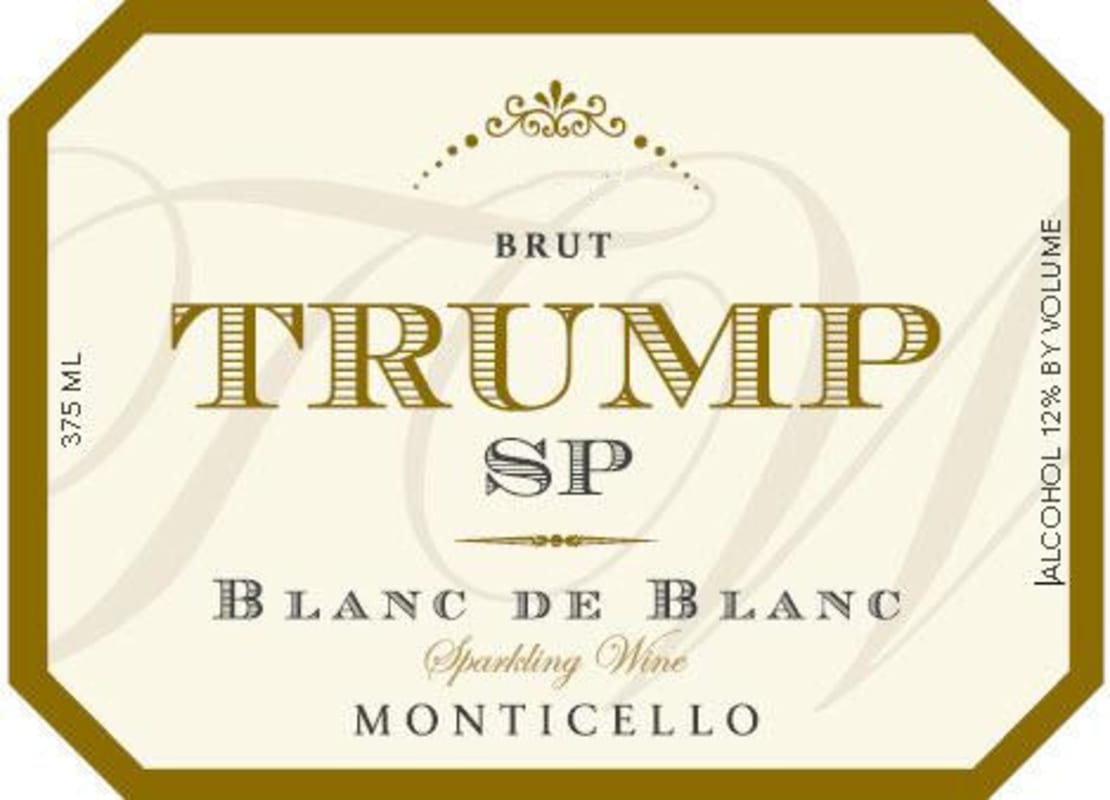 Trump Winery SP Blanc de Blancs Brut 2009 Front Label