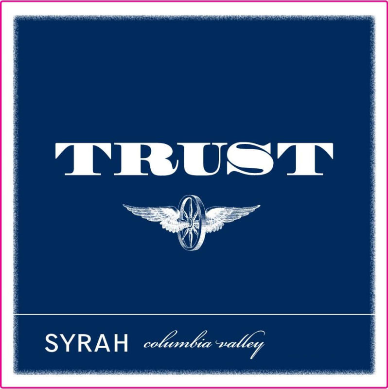 Trust Cellars Syrah 2013 Front Label