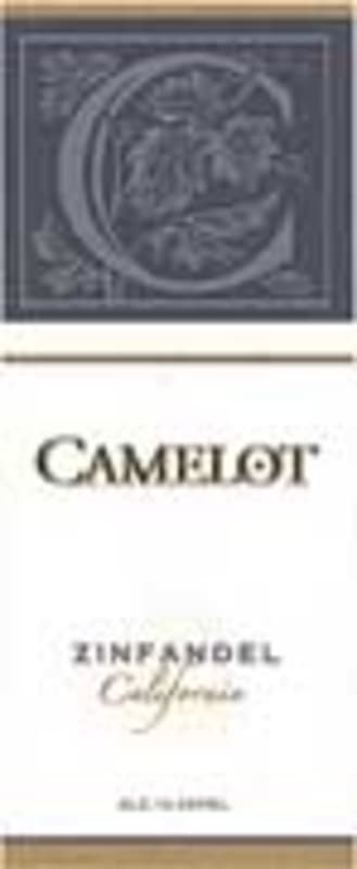 Camelot Zinfandel 2000 Front Label