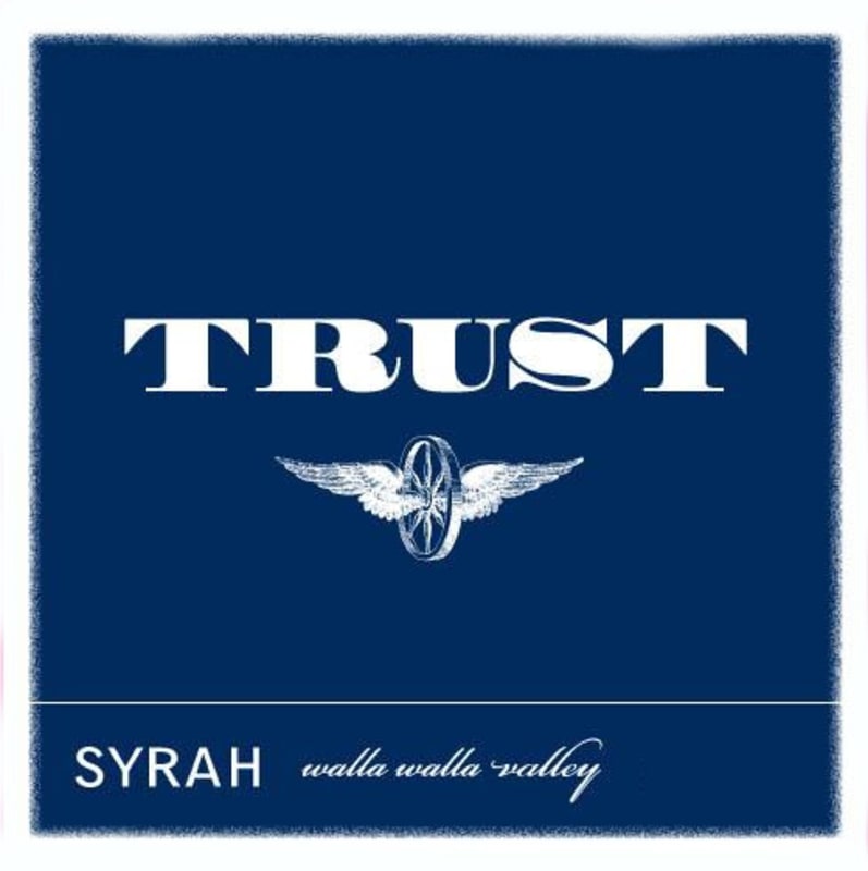 Trust Cellars Syrah 2009 Front Label