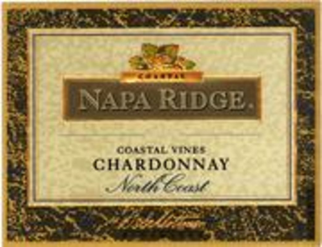 Napa Ridge Coastal Chardonnay 1998 Front Label
